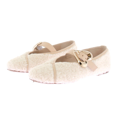 Ballerines en shearling "Barbara"