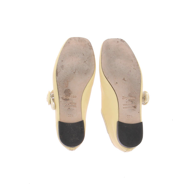Ballerines en cuir