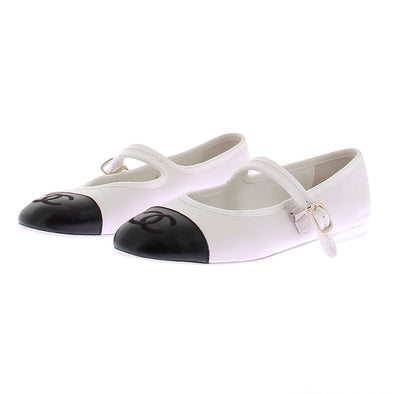 Ballerines en cuir