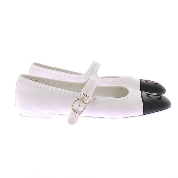 Ballerines en cuir