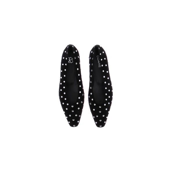 Ballerines noires "Jane"