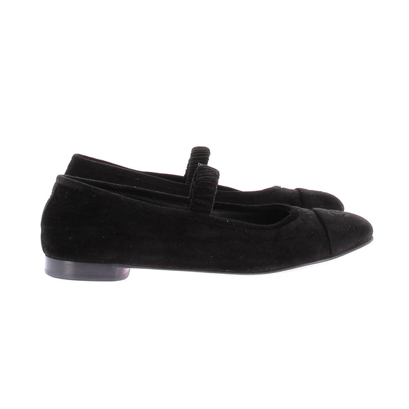 Ballerines en velours