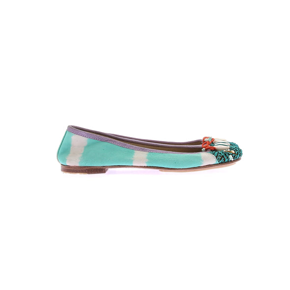 Ballerines turquoises