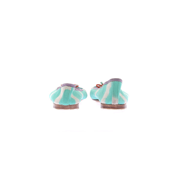 Ballerines turquoises