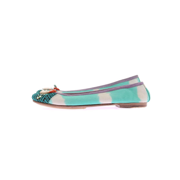 Ballerines turquoises
