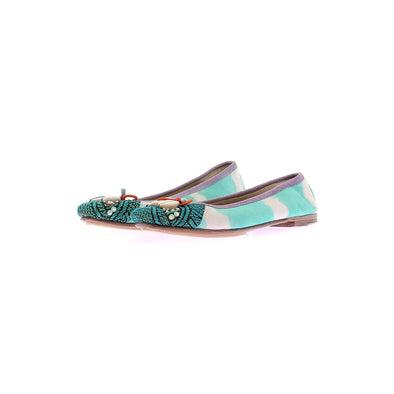 Ballerines turquoises