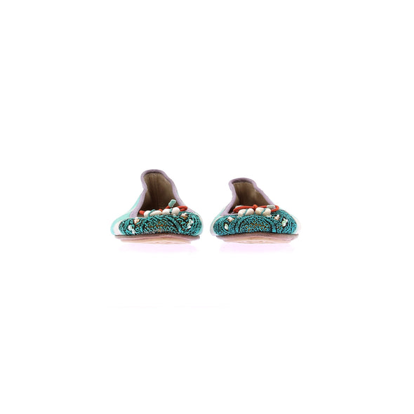 Ballerines turquoises