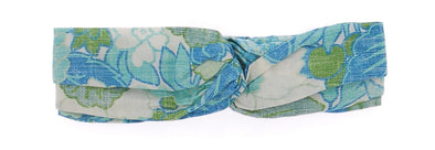 Bandeau imprimé bleu