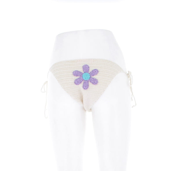 Bas de maillot de bain en crochet