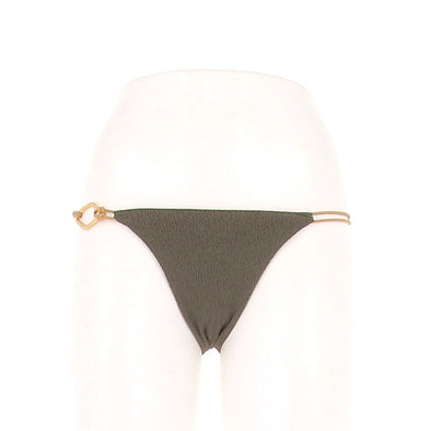 Bas de maillot de bain kaki