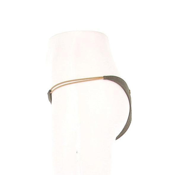 Bas de maillot de bain kaki