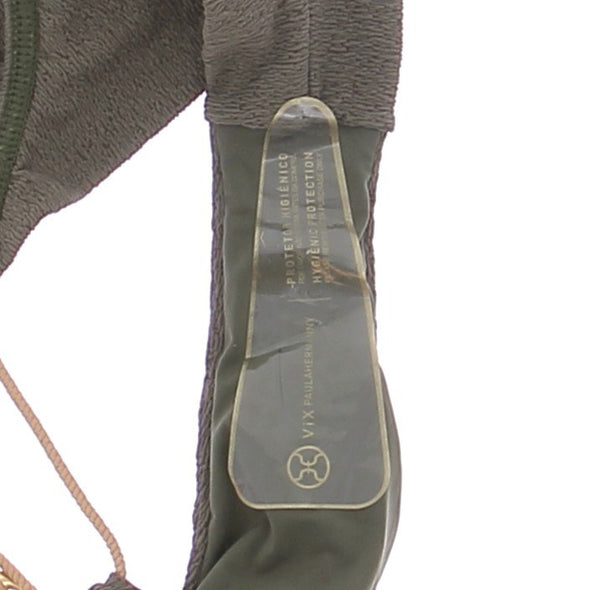 Bas de maillot de bain kaki