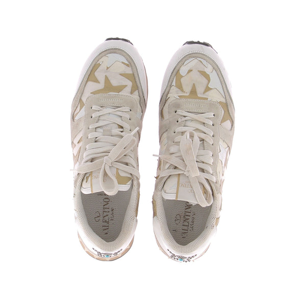 Baskets en cuir avec détail étoiles "Rockrunner"