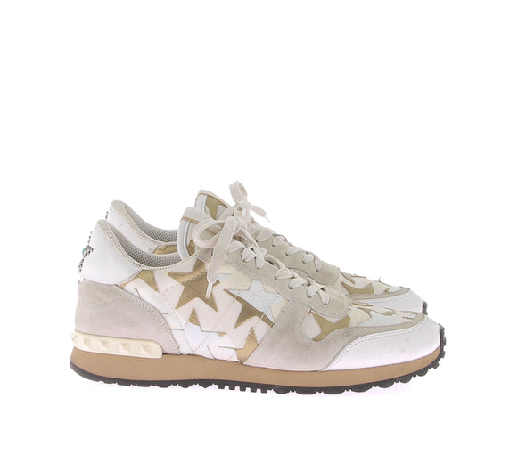 Baskets en cuir avec détail étoiles "Rockrunner"