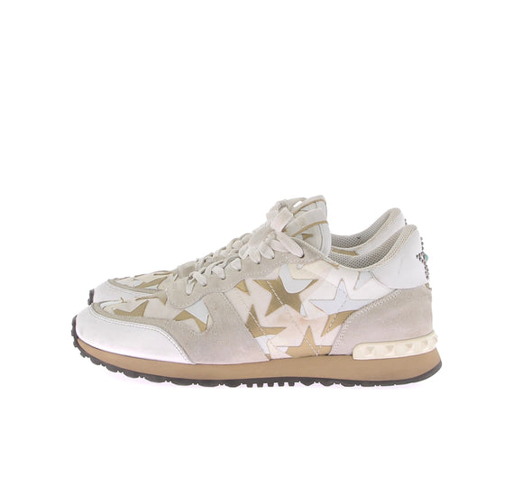 Baskets en cuir avec détail étoiles "Rockrunner"