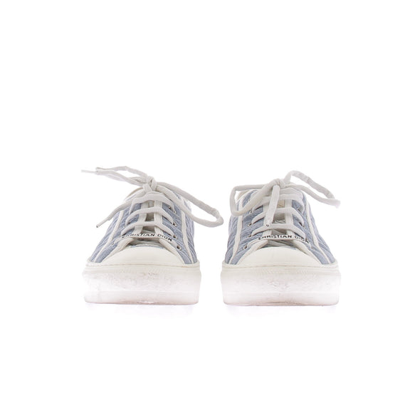 Baskets basses en denim "Walk 'n' Dior"
