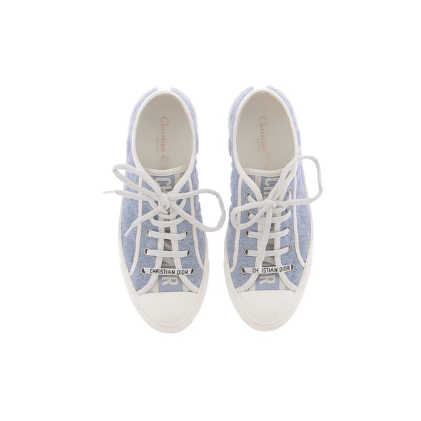 Baskets basses en denim "Walk 'n' Dior"