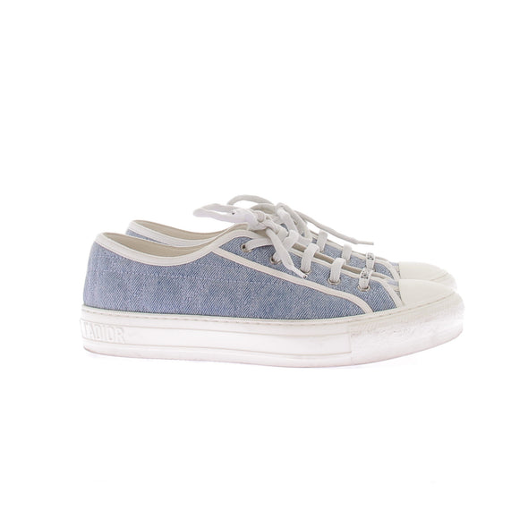 Baskets basses en denim "Walk 'n' Dior"
