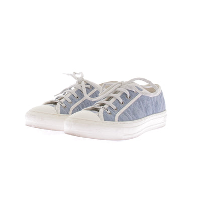 Baskets basses en denim "Walk 'n' Dior"