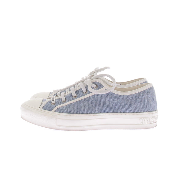 Baskets basses en denim "Walk 'n' Dior"