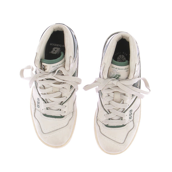 Baskets en cuir "650R"