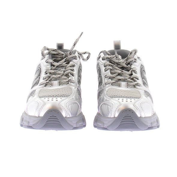 Baskets argentées "Chrono"