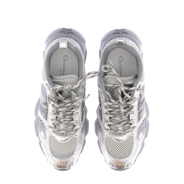 Baskets argentées "Chrono"