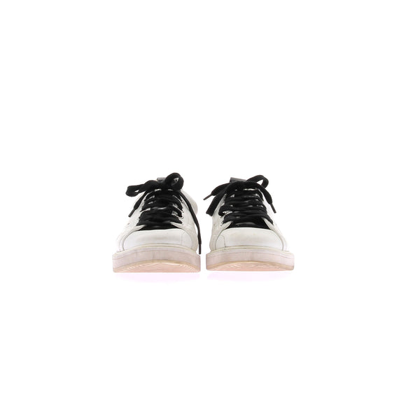 Baskets en cuir