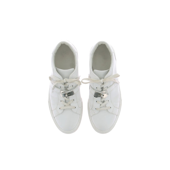 Baskets "Day" blanches en cuir