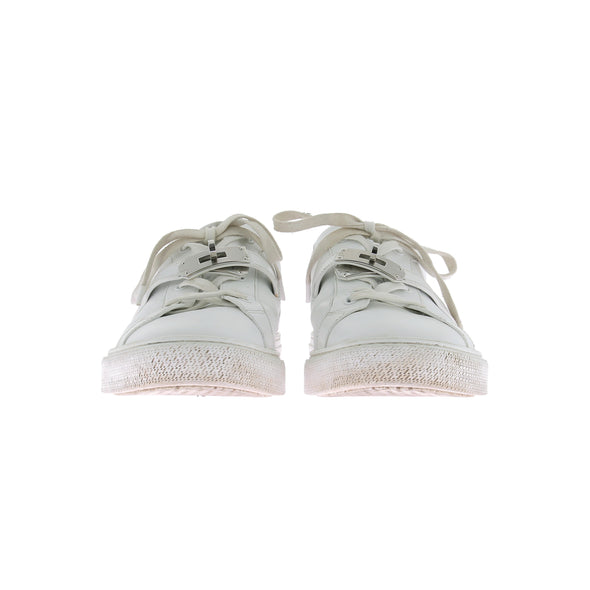 Baskets "Day" blanches en cuir