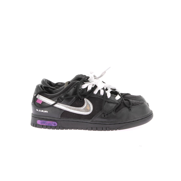 Baskets noires " Dunk Low Lot 50"