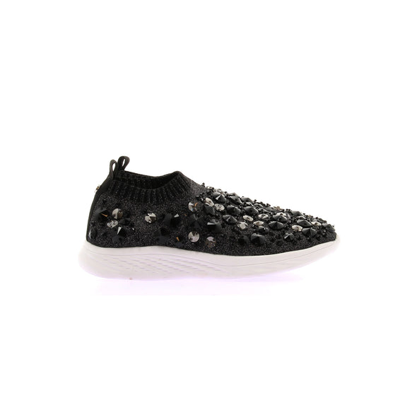 Baskets noires à sequins