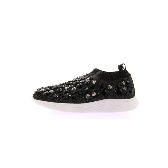 Baskets noires à sequins