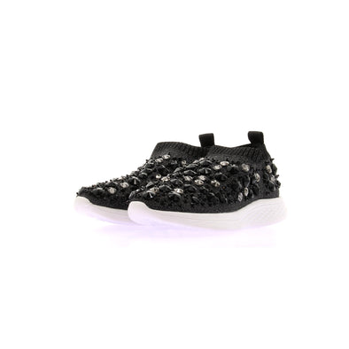Baskets noires à sequins