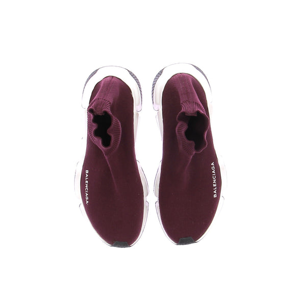 Baskets bordeaux "Speed"