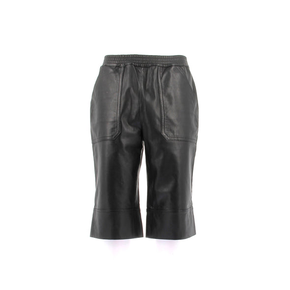 Bermuda en cuir