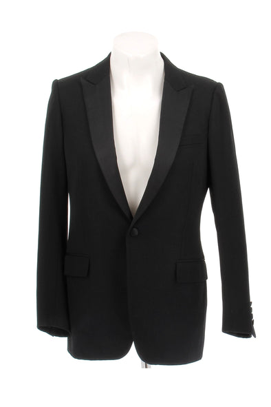 Blazer en laine noir