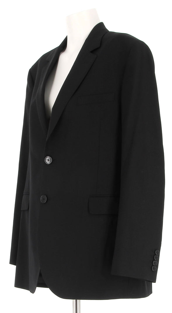 Blazer noir oversize