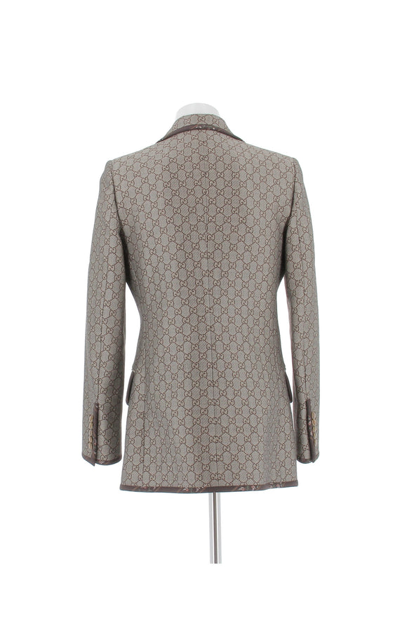 Blazer monogrammé