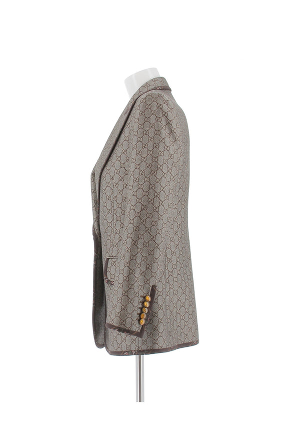 Blazer monogrammé