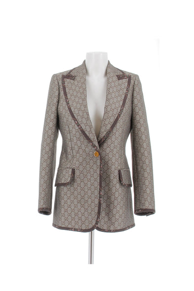 Blazer monogrammé