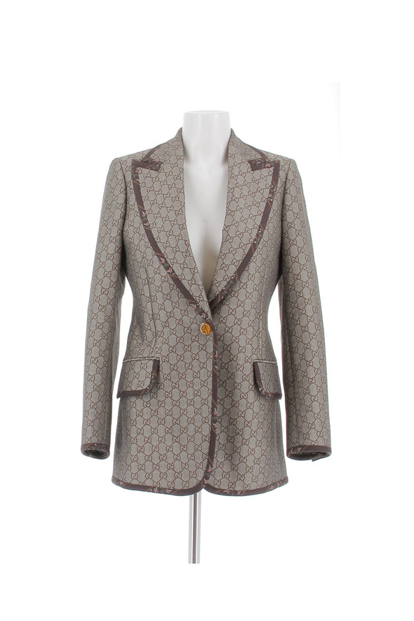 Blazer monogrammé