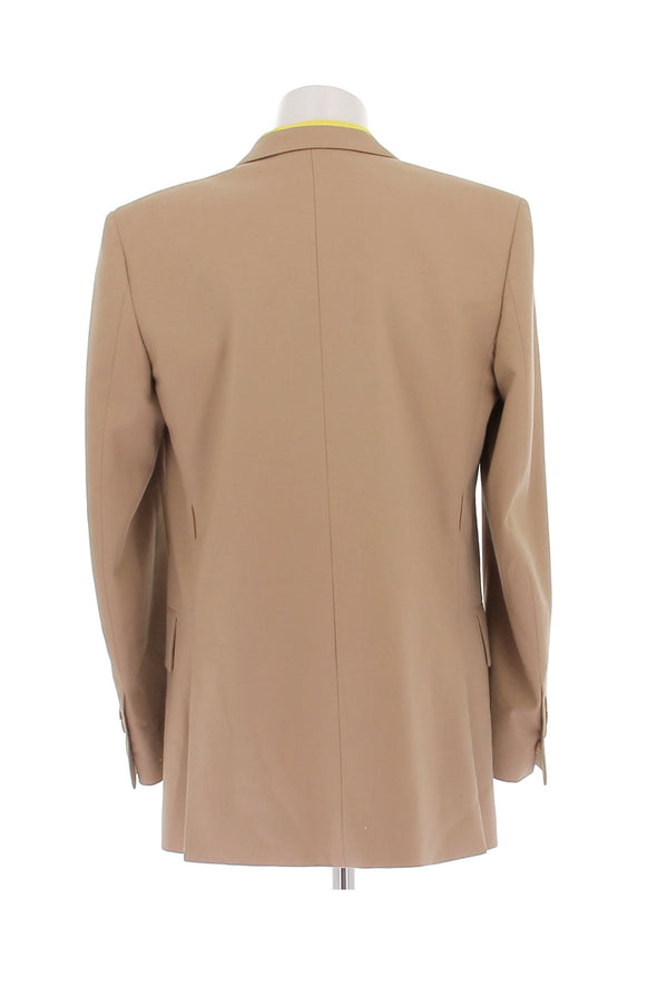 Blazer en laine camel