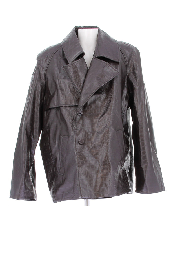 Veste en simili cuir