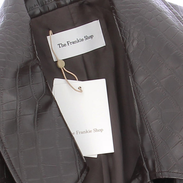 Veste en simili cuir