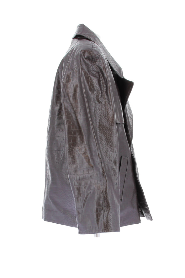 Veste en simili cuir