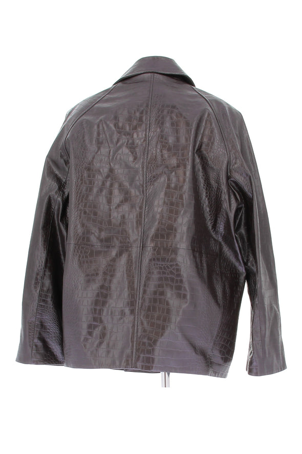 Veste en simili cuir