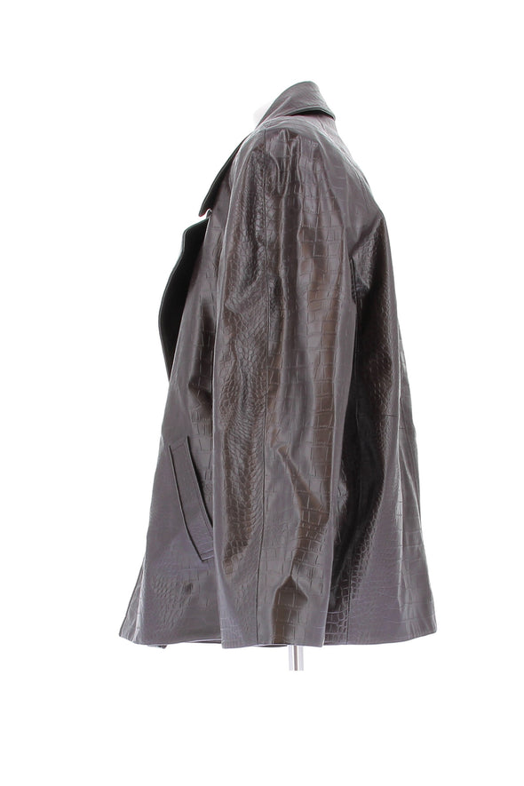 Veste en simili cuir