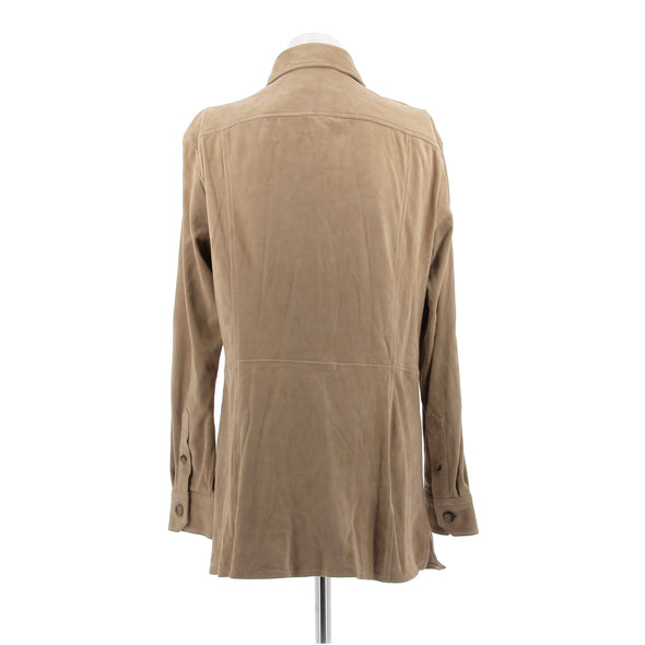 Blazer en laine beige