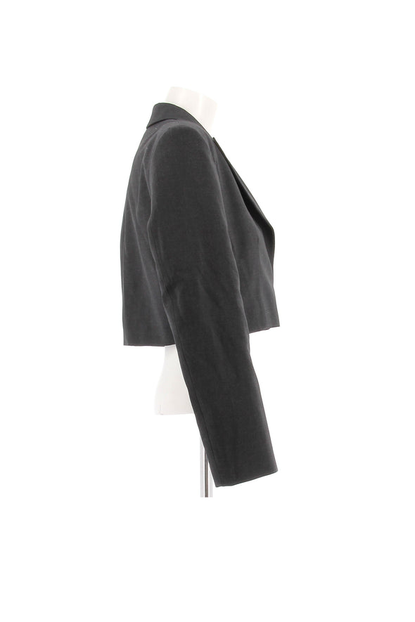 Blazer gris en laine